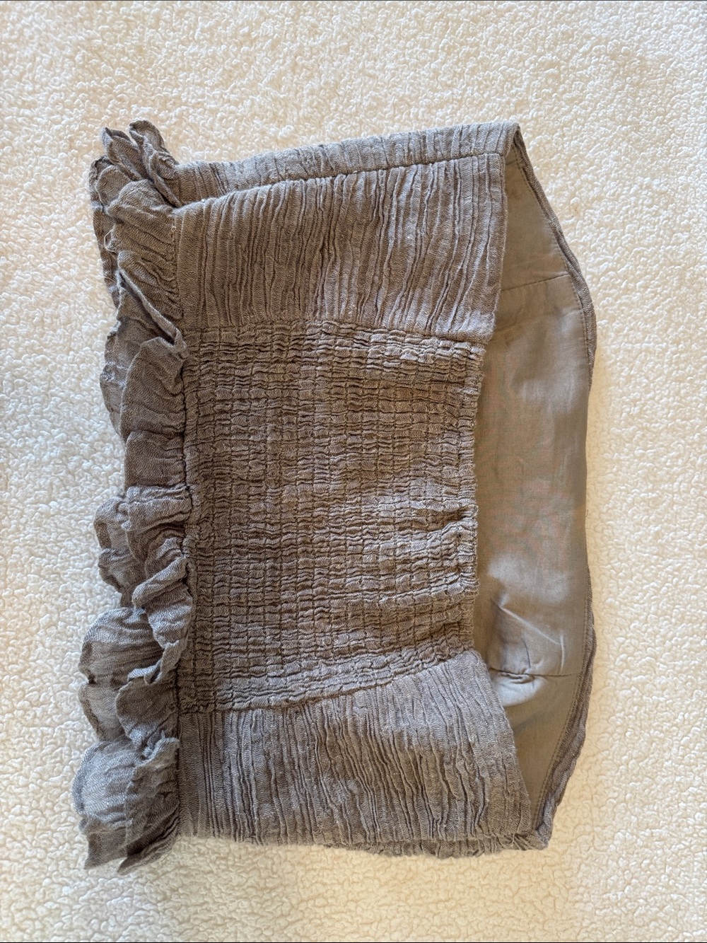 Zara Strapless Ruffled Tube Top - Picture 4 of 4